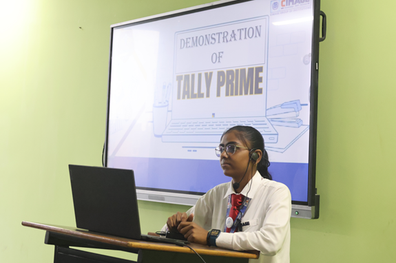 B.Com Professional Students at CCDTE